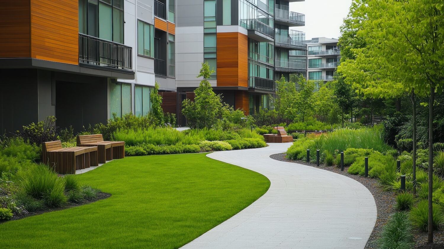 Expert landscape maintenance for corporate and industrial properties in Solon, OH (2)