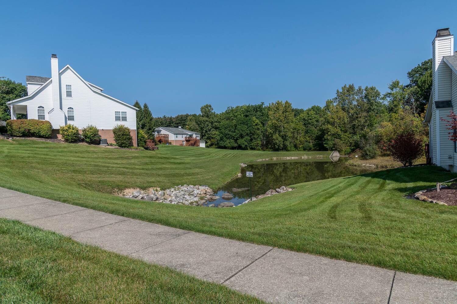 Commercial landscape maintenance by Exscape Group in Northeast Ohio