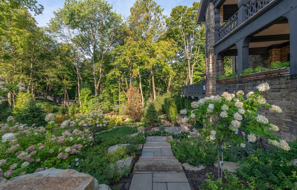 Vibrant garden installation in Painesville, OH