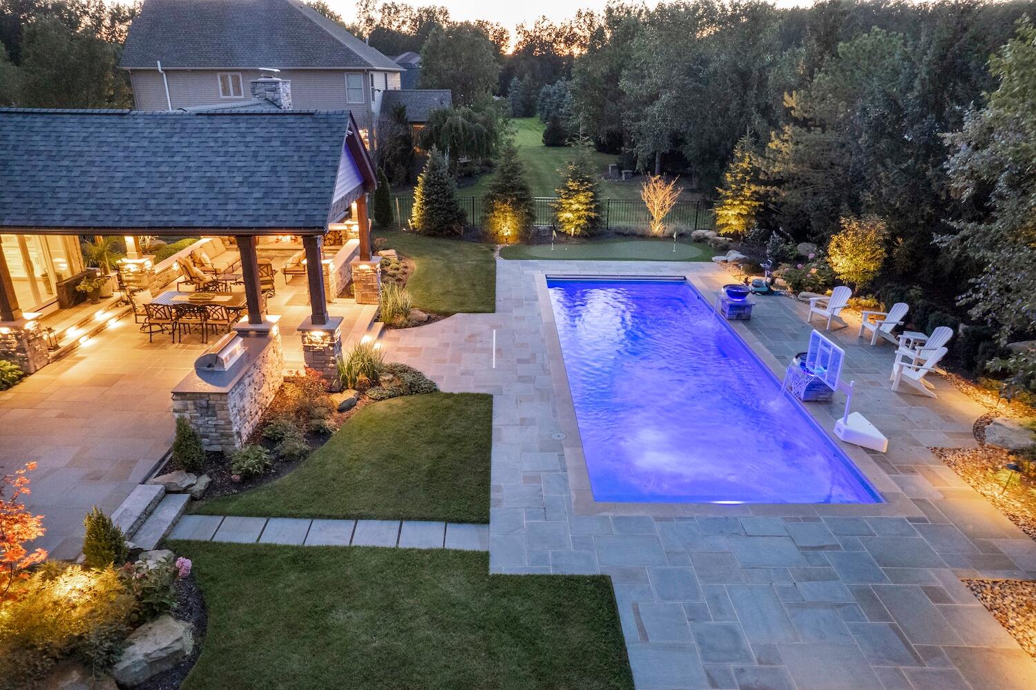 Landscape Design and paver patio Novelty, OH