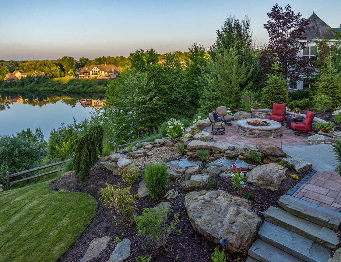 Landscape design in Moreland Hills, OH