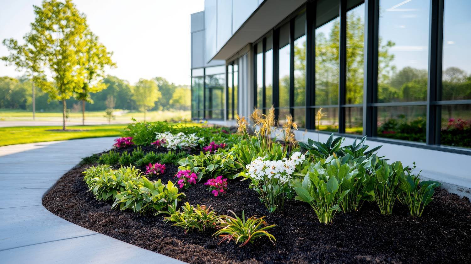 Commercial landscaping company in Lewis Center, OH